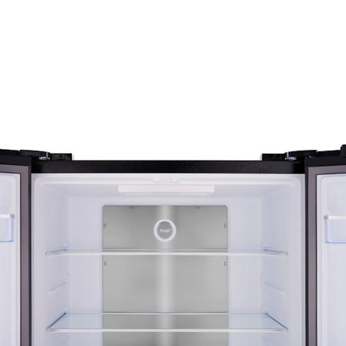Холодильник TESLER RCD-545I BLACK GLASS
