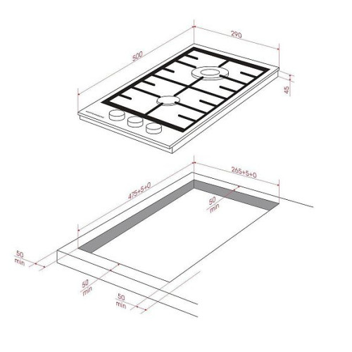 Варочная поверхность KUPPERSBERG FS 36 X