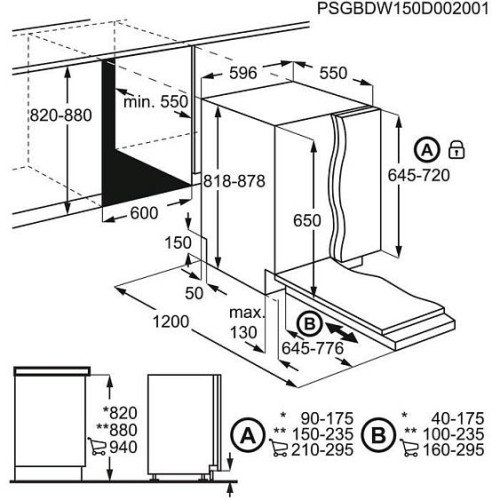 Посудомоечная машина ELECTROLUX KESC7300L
