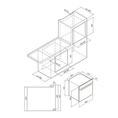 Микроволновая печь GRAUDE MWG 45.0 SE