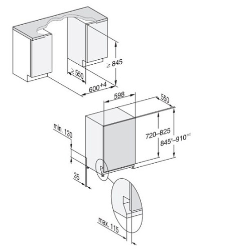 Посудомоечная машина MIELE G 7385 SCVi XXL EDST