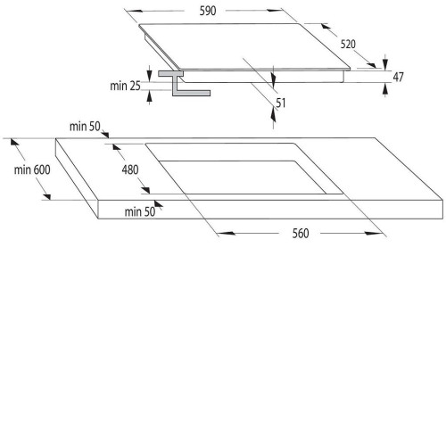 Варочная поверхность GORENJE ECT64BSCE