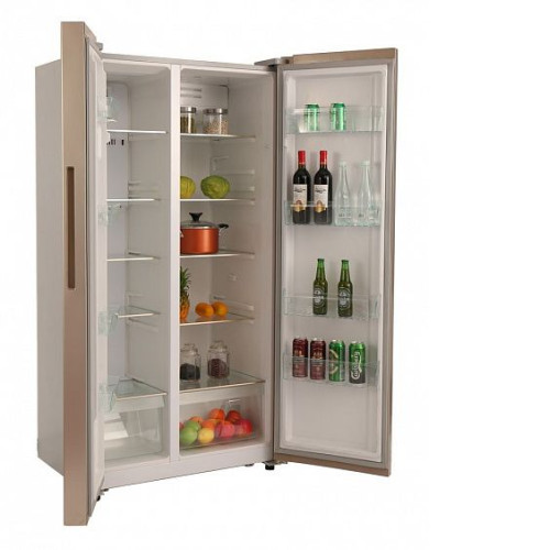 Холодильник ASCOLI ACDG571WG Glass door