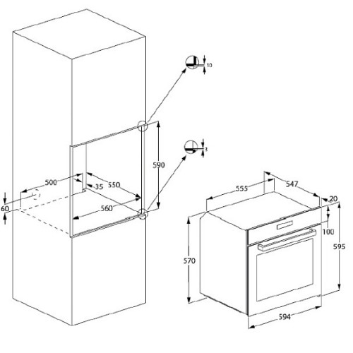 Духовой шкаф BEKO BBIM143N0W