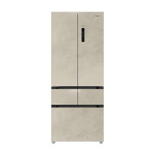 Холодильник TESLER RFD-427BI Marble Beige Холодильник TESLER RFD-427BI Marble Beige