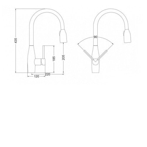 Смеситель OULIN OL-8016