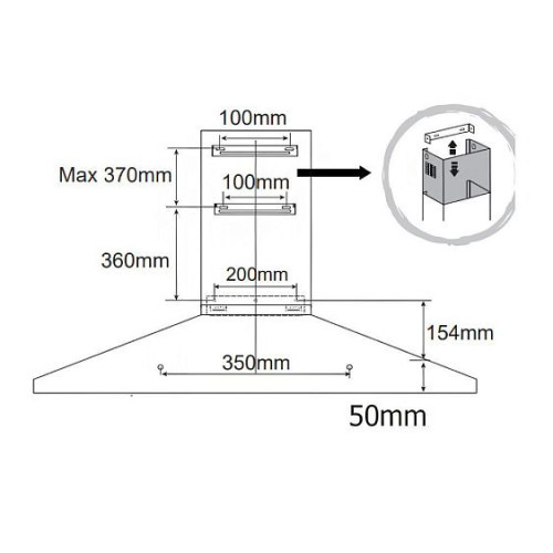 Вытяжка EVELUX Favorite 60 W