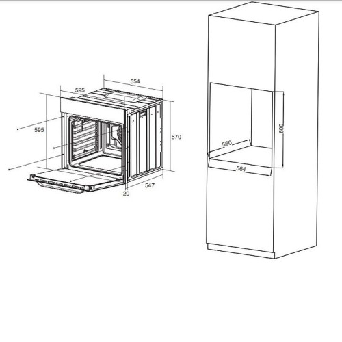 Духовой шкаф HAIER HOX-T08AMTB