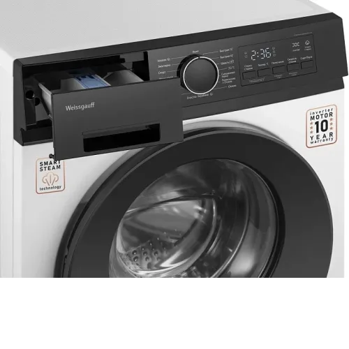 Стиральная машина WEISSGAUFF WM 44127 Inverter Steam