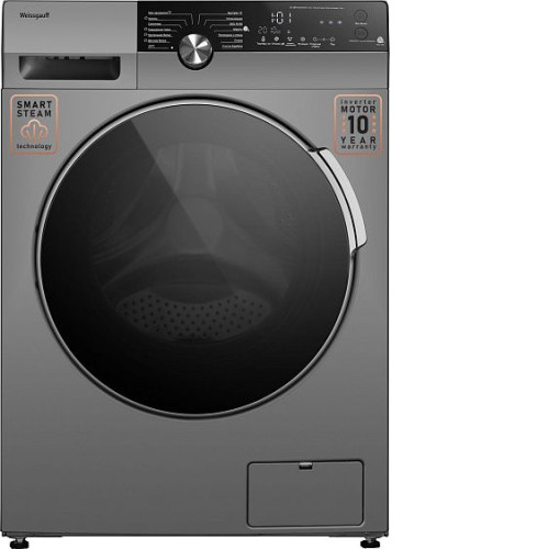Стиральная машина WEISSGAUFF WM 59412 DC Inverter Steam Silver