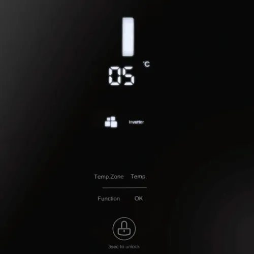 Холодильник MAUNFELD MFF177NFB Slim Inverter