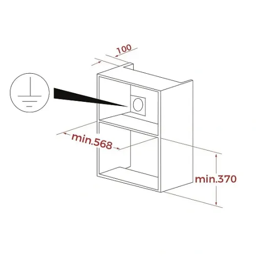 Микроволновая печь TEKA ML 8210 BIS NIGHT RIVER BLACK (112060008)