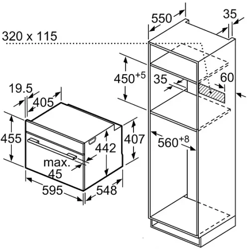 Духовой шкаф BOSCH CMG656BS1I