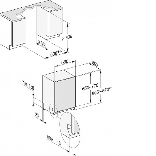 Посудомоечная машина MIELE G 5362 SCVi CLST