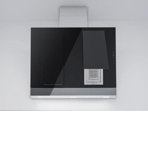 Вытяжка PANDO P-777/90 CRISTAL NEGRO V.1050 ECO SEC