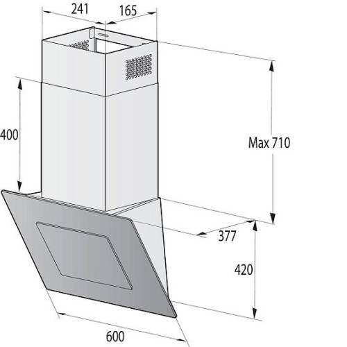Вытяжка GORENJE WHI626E6B