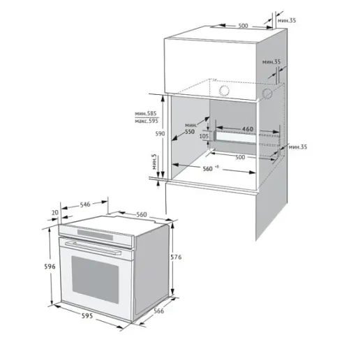 Духовой шкаф KUPPERSBERG HT 611 BB