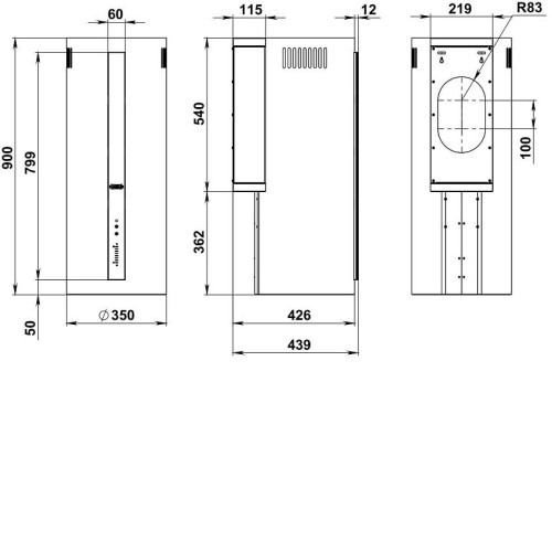 Вытяжка KANZLER D 531 S