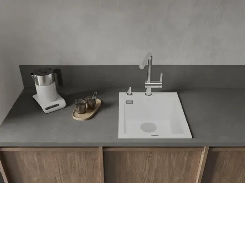 Кухонная мойка RIVELATO ZENO 4150 Bianco latte