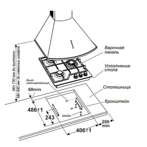 Варочная поверхность GEFEST ПВГ 1100