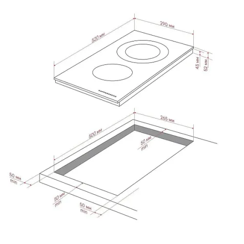 Варочная поверхность KUPPERSBERG ECO 322