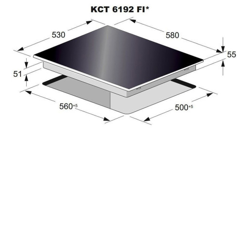 Варочная поверхность KAISER KCT 6192 FI ElfEm