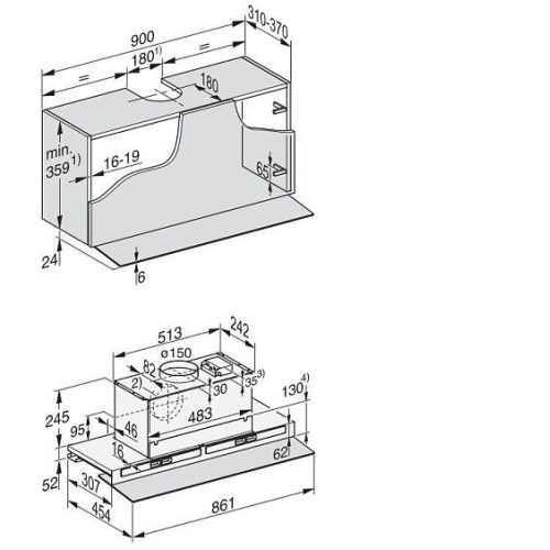 Вытяжка MIELE DAS 4940 TRGL