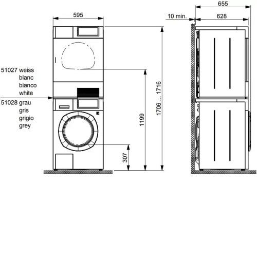 Сушильная машина SCHULTHESS Spirit 610 white