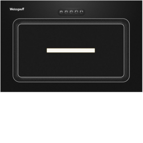 Вытяжка WEISSGAUFF Aura 456 PB Black Glass