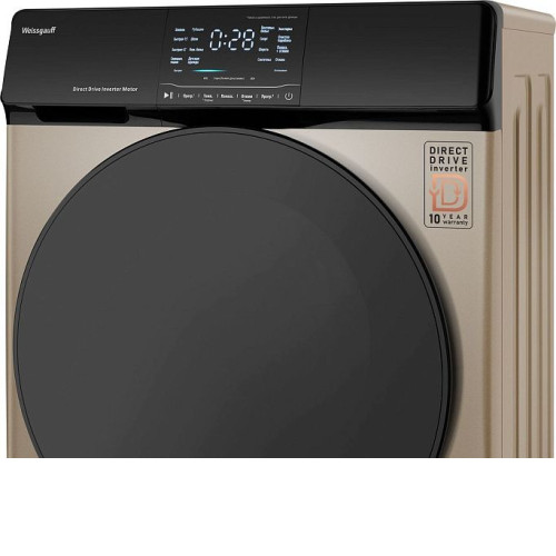 Стиральная машина WEISSGAUFF WM 4927 Direct Drive Inverter Premium Champagne