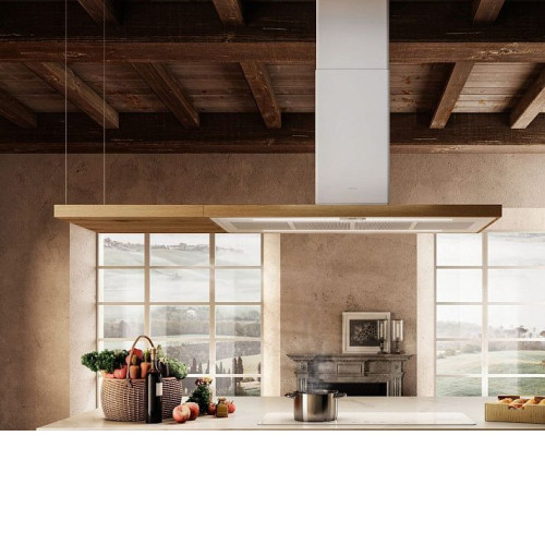 Вытяжка ELICA BIO ISLAND WH/A/120X53 ROVERE (PRF0148081A)