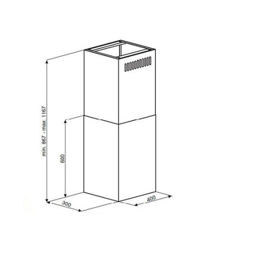 Вытяжка MAUNFELD Bath Isla 401 золотой