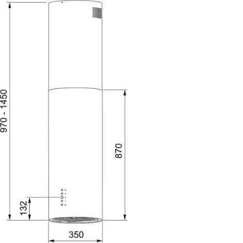 Вытяжка FRANKE REEF 35 WH (335.0706.921)