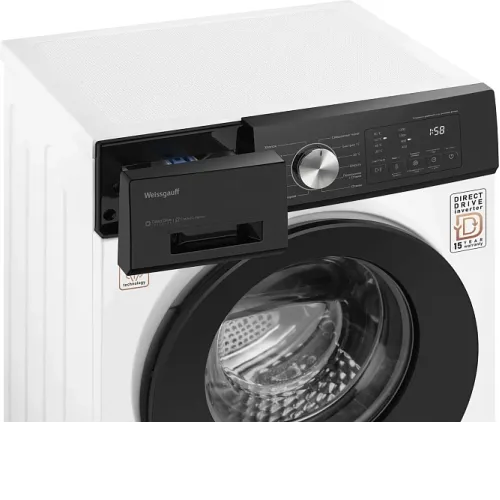 Стиральная машина WEISSGAUFF WM 45127 Direct Drive Inverter Steam