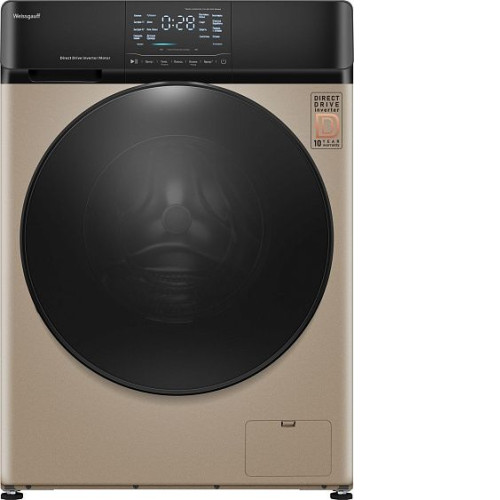 Стиральная машина WEISSGAUFF WM 4927 Direct Drive Inverter Premium Champagne