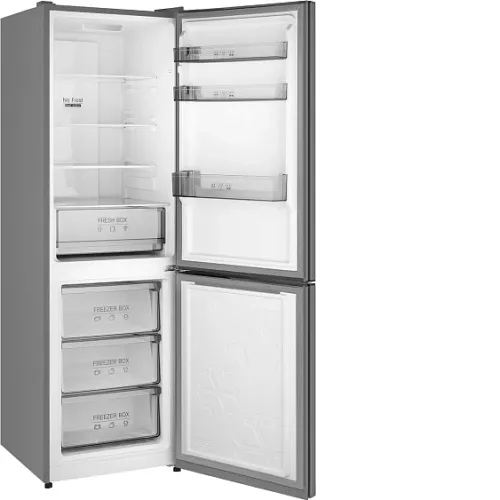 Холодильник WEISSGAUFF WRK 185 Total NoFrost Inverter Beige Glass