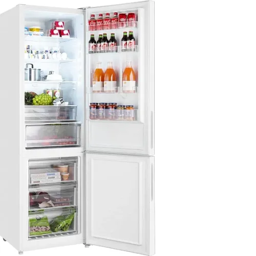 Холодильник WEISSGAUFF WRK 2000 Full NoFrost Inverter White Glass