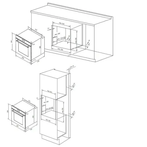 Духовой шкаф KUPPERSBERG HO 632 B