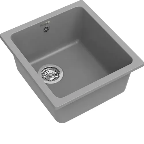 Кухонная мойка RIVELATO BERKANA 35 grigio metallizzato
