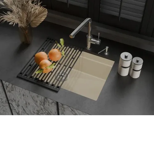 Кухонная мойка RIVELATO LINO 554-L beige scuro