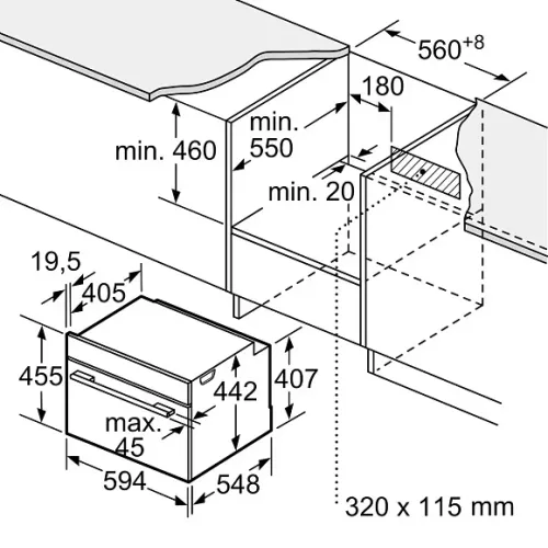 Духовой шкаф BOSCH CMG656BS1I