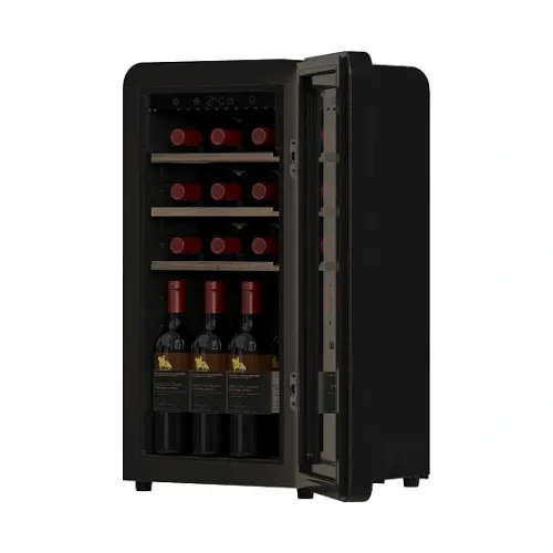 Винный шкаф TESLER CWC-188 BLACK