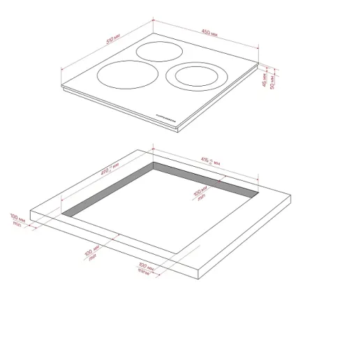 Варочная поверхность KUPPERSBERG ECO 400