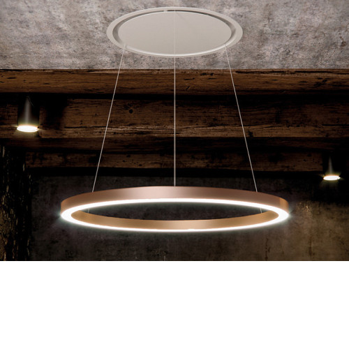 Вытяжка PANDO SKYRING/54 COBRE V.1130 ECO SEC PLUS