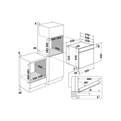 Духовой шкаф HOTPOINT-ARISTON FA4S 841 P IX HA