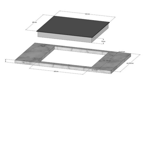 Варочная поверхность NORDEN Aztech 42GT WHG FFD