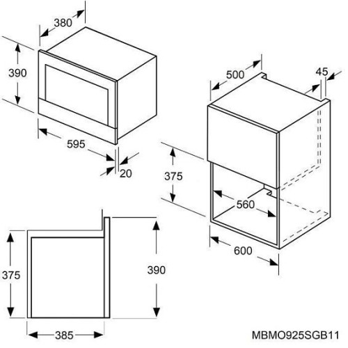 Микроволновая печь MAUNFELD MBMO925SGW11