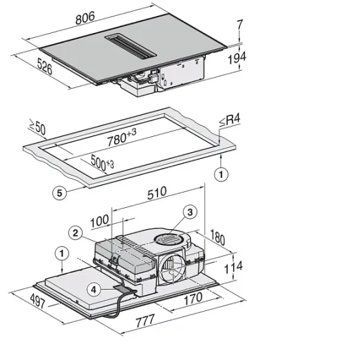 Варочная поверхность MIELE KMDA 7272 FR-U