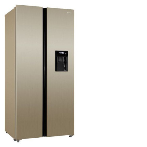 Холодильник NORDFROST RFS 484D NFH inverter шампань