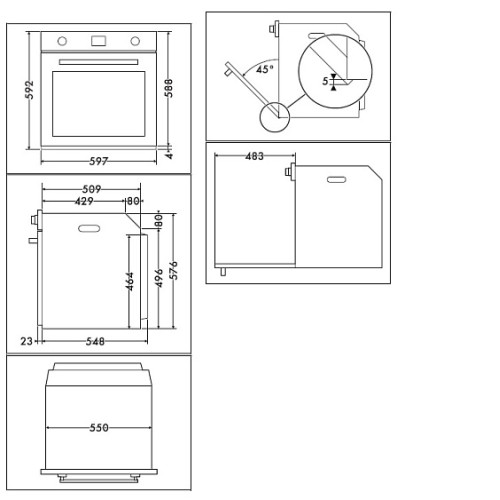 Духовой шкаф SMEG SOP6401S2N